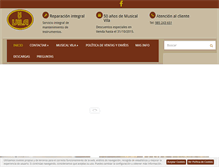 Tablet Screenshot of musicalvila.com